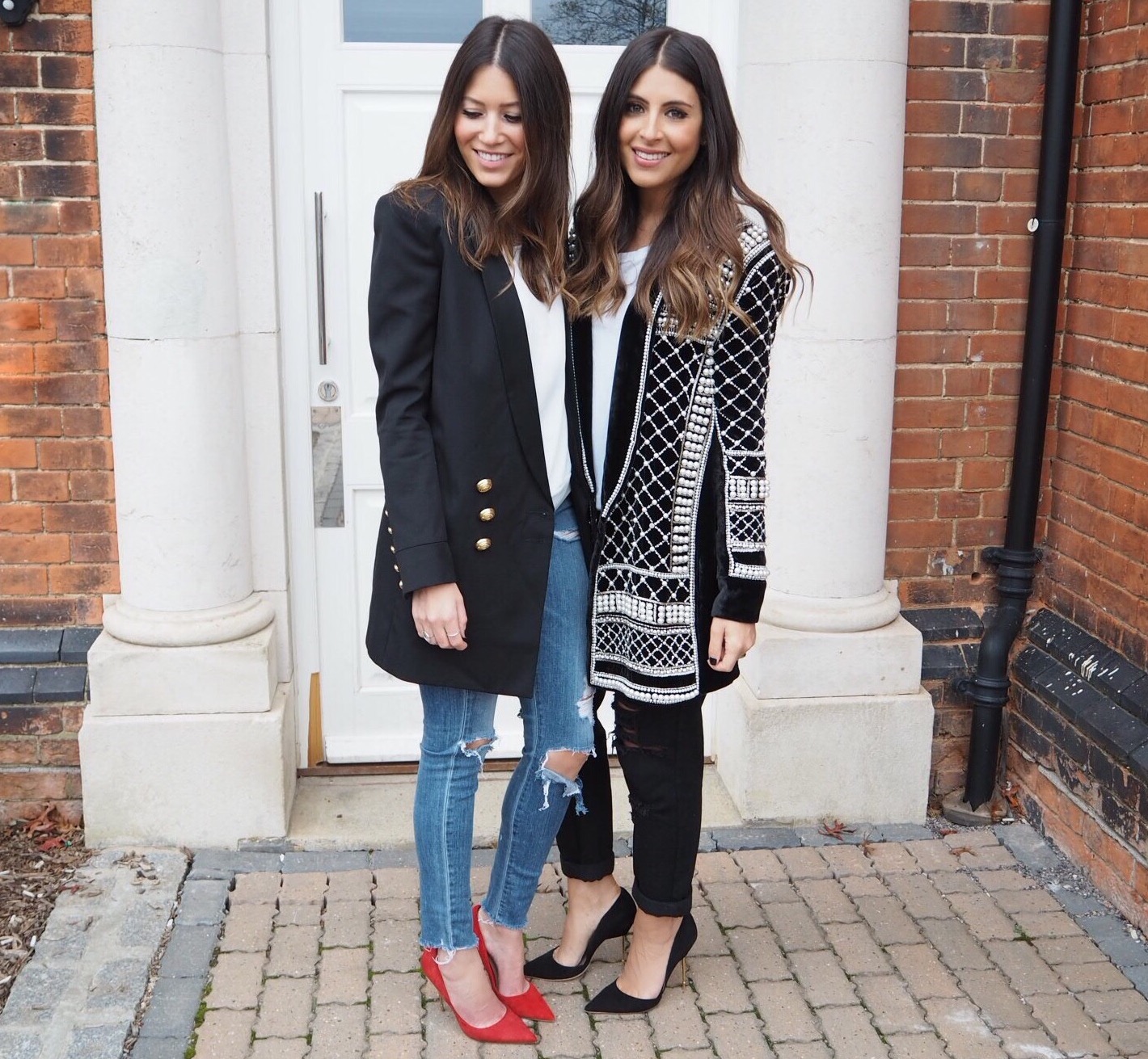 Balmain hm top blazer